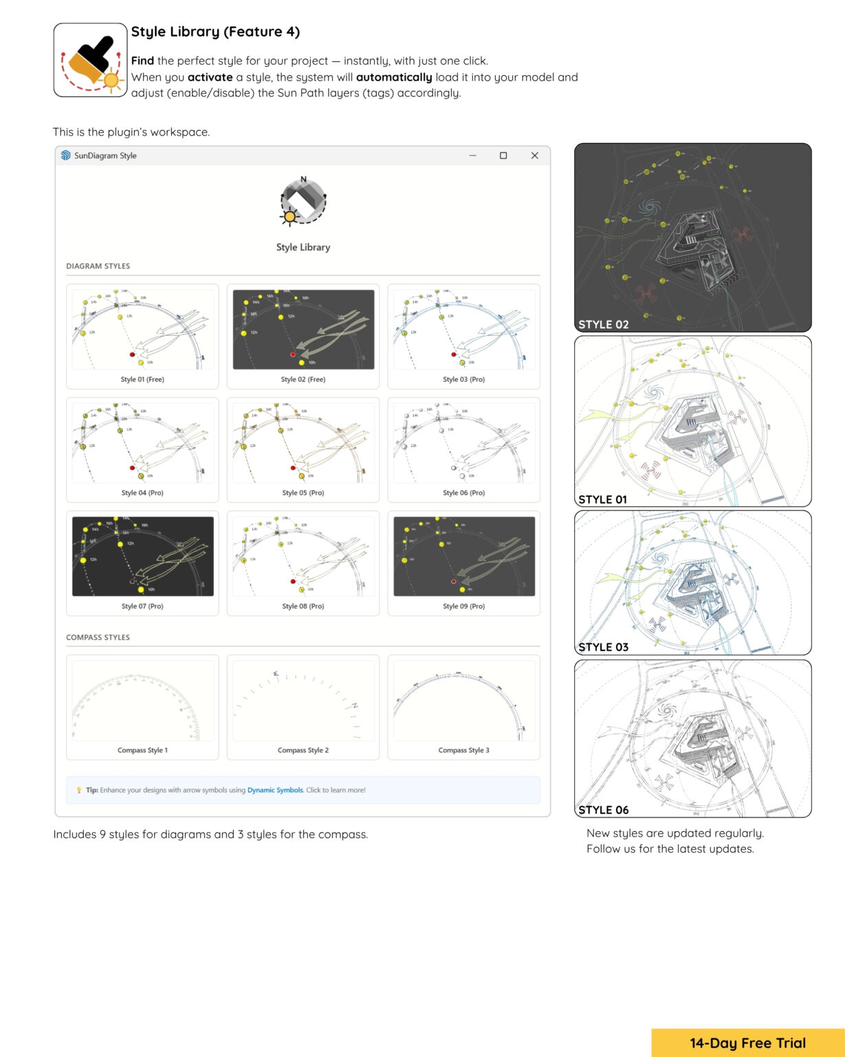 1-Click Style Library (Feature 4)